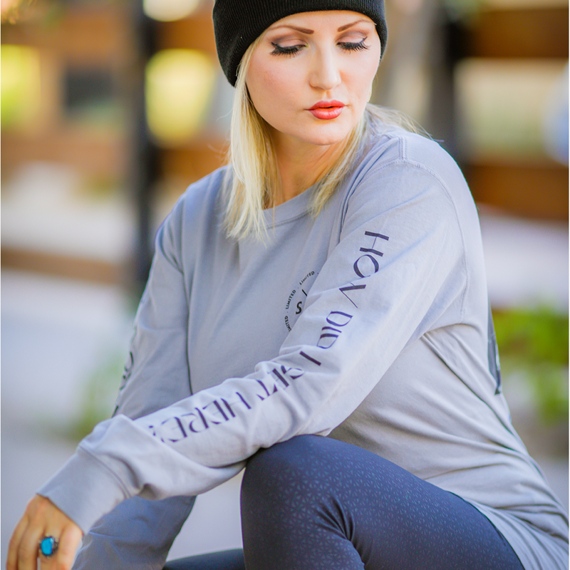 Gray Long Sleeve T-Shirt