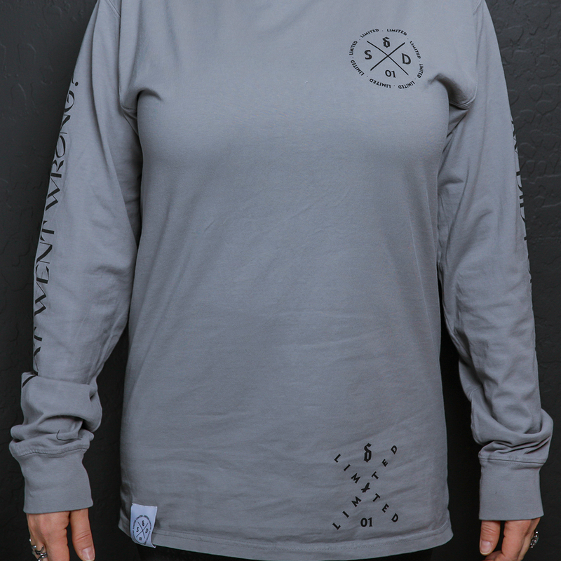 Gray Long Sleeve T-Shirt