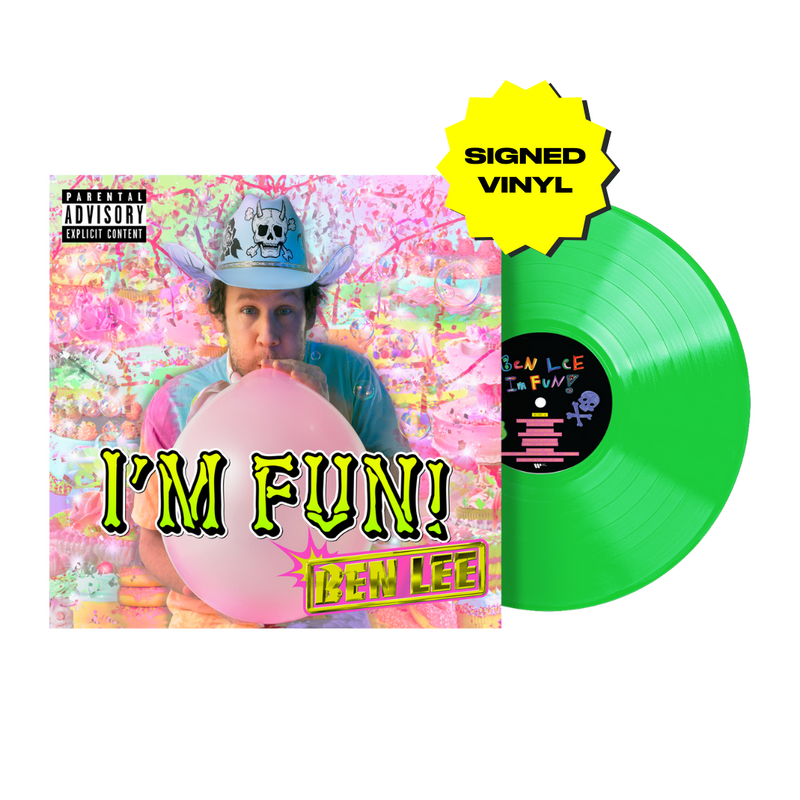 Signed I'M FUN! Glow In The Dark Vinyl