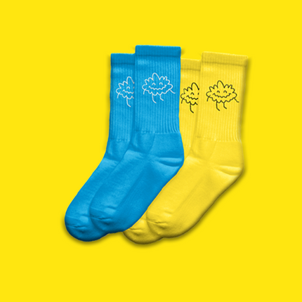 E^ST Logo Socks