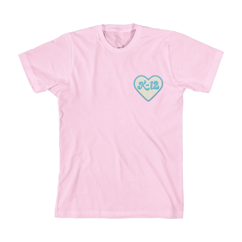 K-12 + Baby Pink T-Shirt