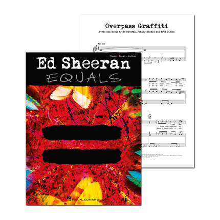 Ed Sheeran Equals (PVG) Songbook