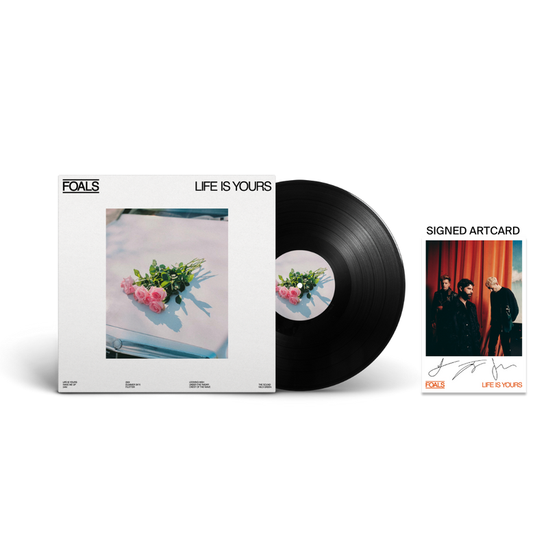 LIFE IS YOURS Black LP (Includes Signed Artcard)