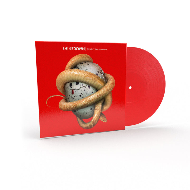 Threat To Survival (Clear Red Vinyl)  | Shinedown