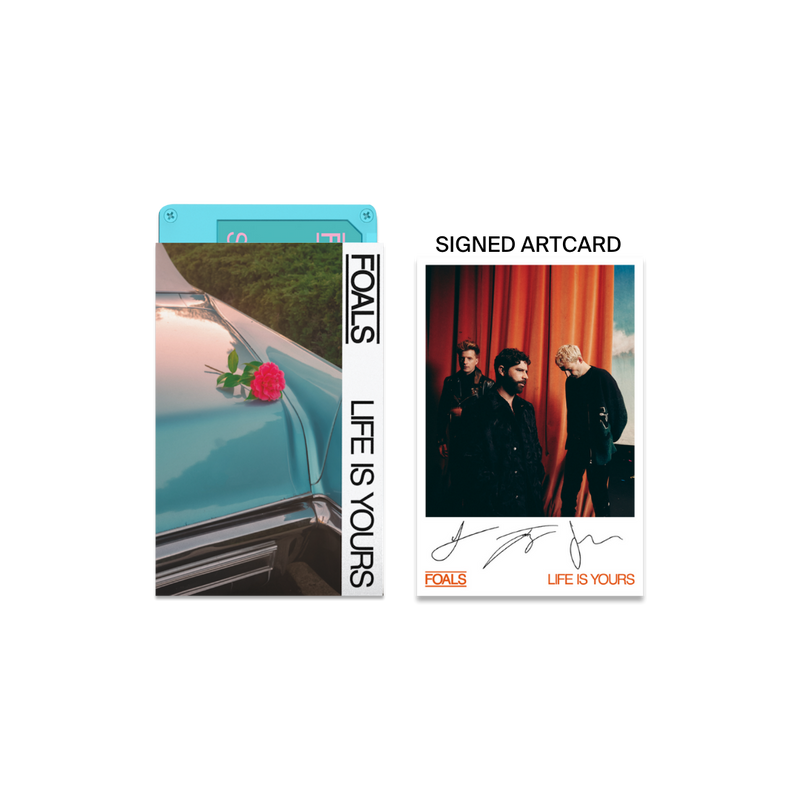 LIFE IS YOURS Turquoise Cassette (Includes Signed Artcard)