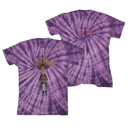 Ego Death Purple Ty Dye T-shirt