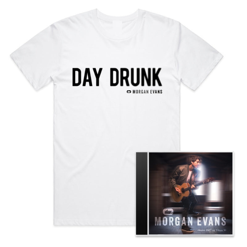 Things That We Drink To (CD + T-Shirt) with signed card (Limited Qty)