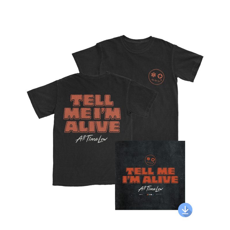 All Time Low Tell Me I’m Alive Download + T-Shirt