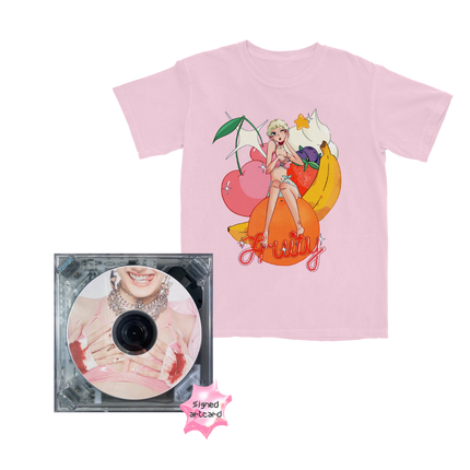 Fruity T-Shirt + Suckerpunch Signed Artcard CD