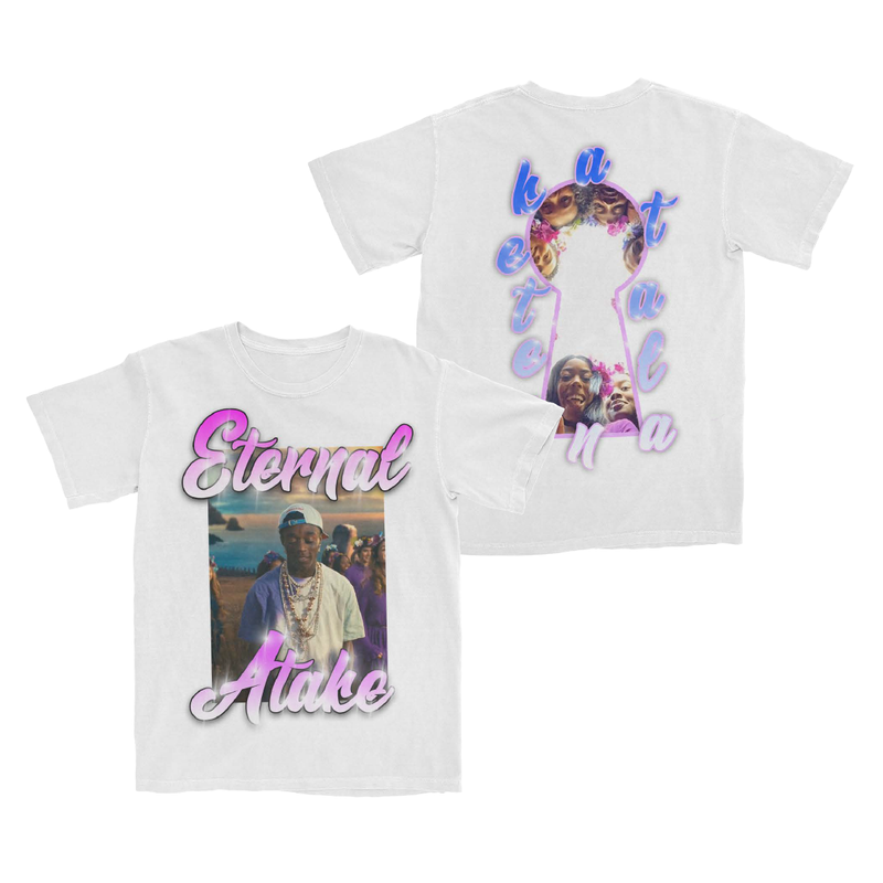Eternal Atake Bling Photo T shirt White Lil Uzi Vert Warner Music Australia Store