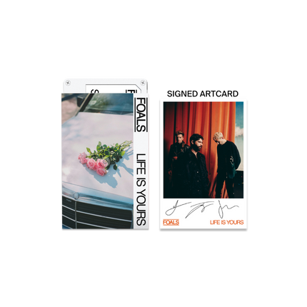 LIFE IS YOURS White Cassette (Includes Signed Artcard)