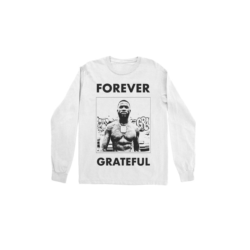 Forever Grateful Longsleeve (White) + Digital Album