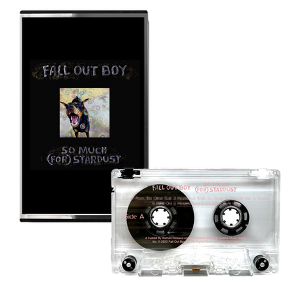 Fall Out Boy So Much (For) Stardust Clear Prison Cassette