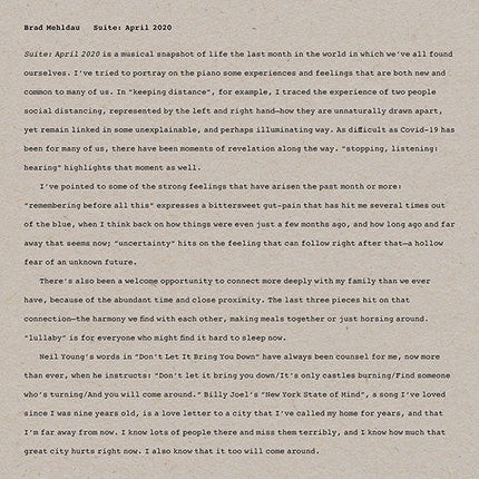 Suite: April 2020 (Vinyl)