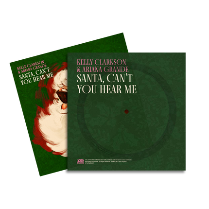 Kelly Clarkson Santa, Can You Hear Me (feat. Ariana Grande) Flexi Disc