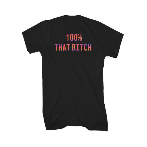 100% Black T-Shirt