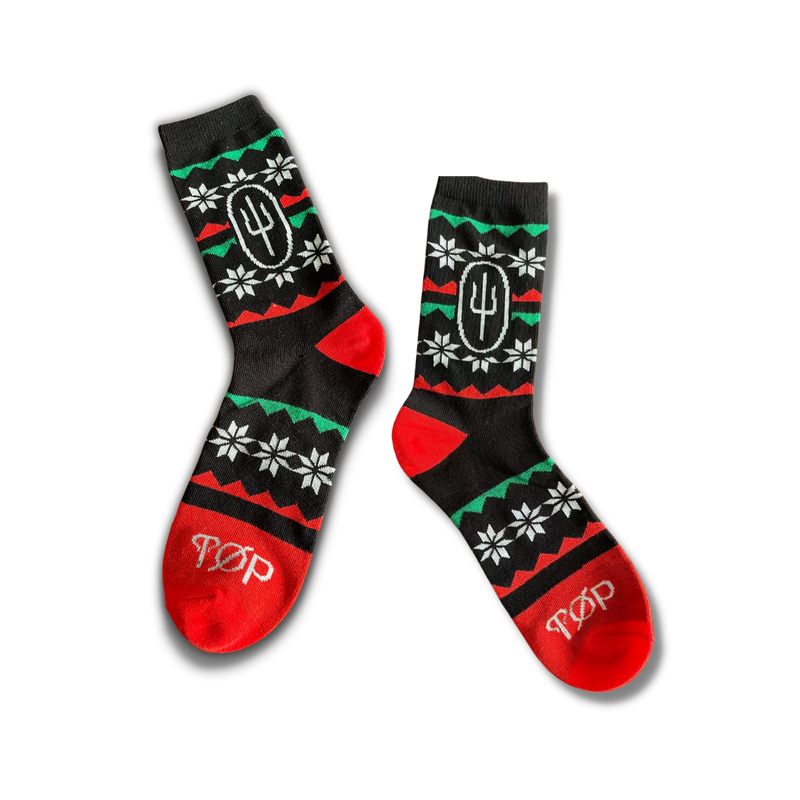 Twenty One Pilots SAI Holiday Socks