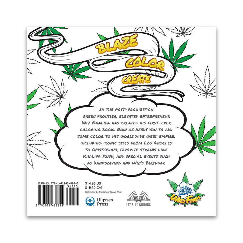 Wiz Khalifa's WeedFarm Coloring Book